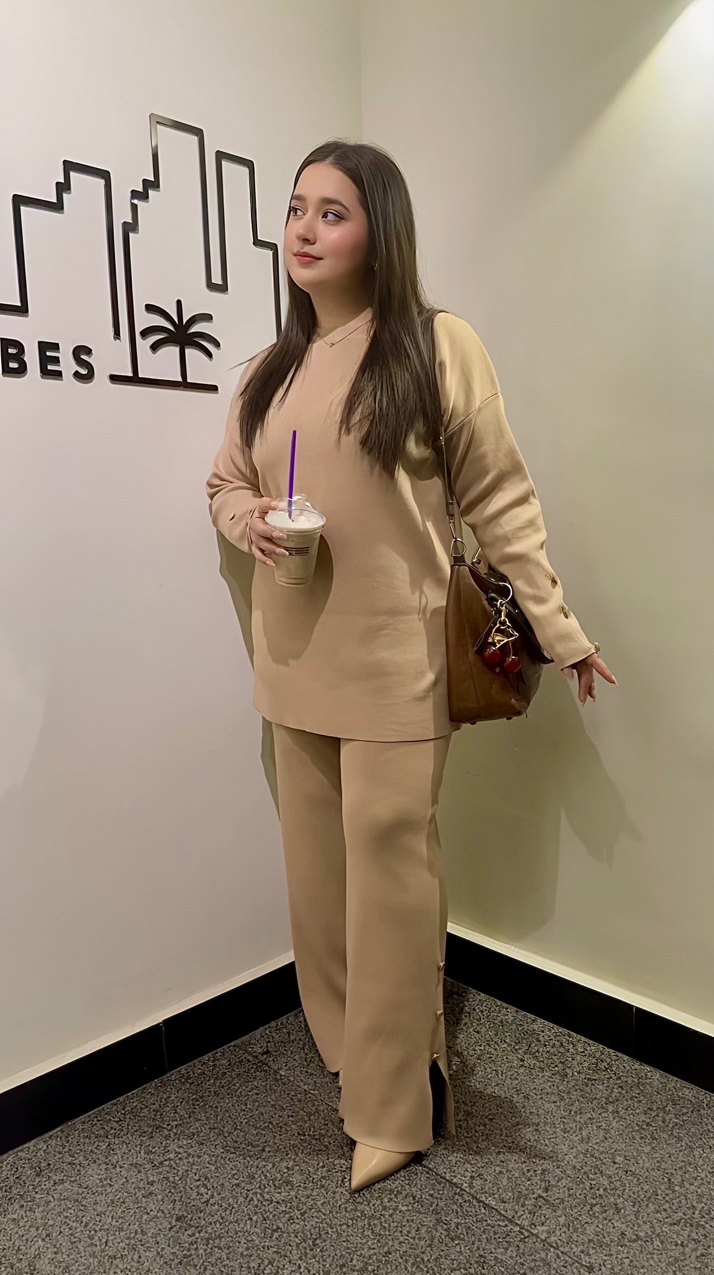 Co-Ord Set with Straight cut Trouser