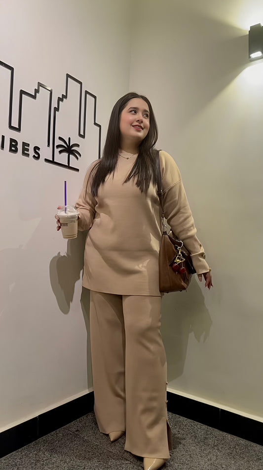 Co-Ord Set with Straight cut Trouser