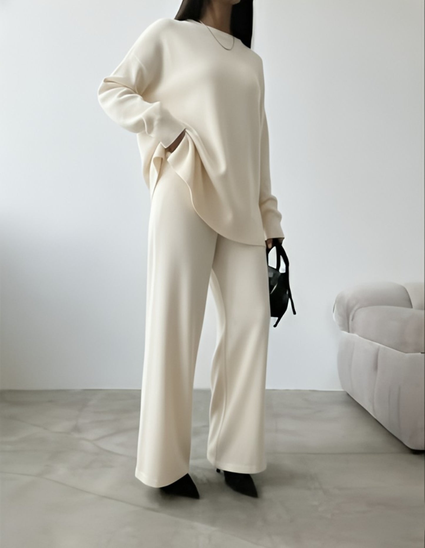 Co-Ord Set with Straight cut Trouser