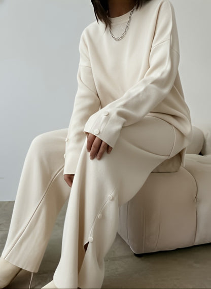 Co-Ord Set with Straight cut Trouser