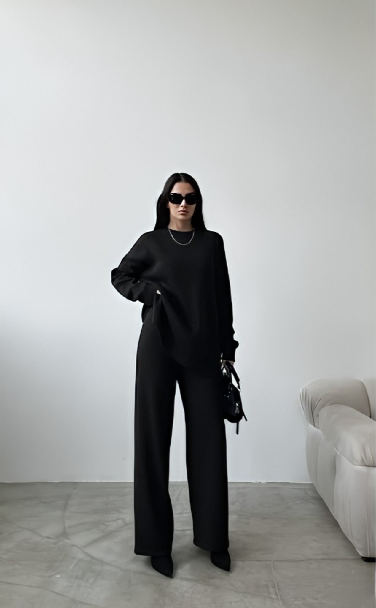 Co-Ord Set with Straight cut Trouser