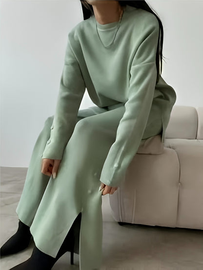 Co-Ord Set with Straight cut Trouser