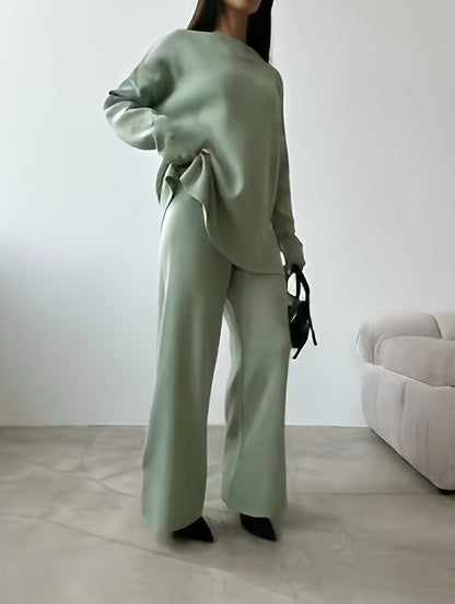 Co-Ord Set with Straight cut Trouser