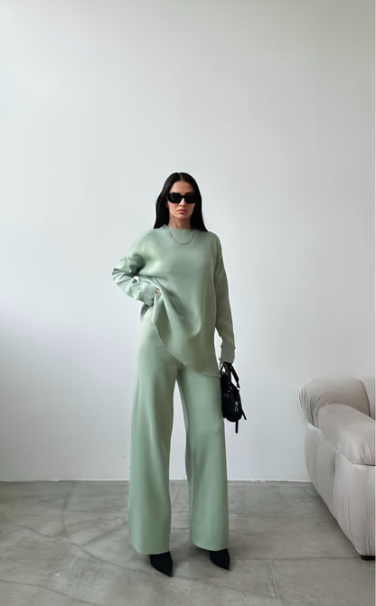 Co-Ord Set with Straight cut Trouser