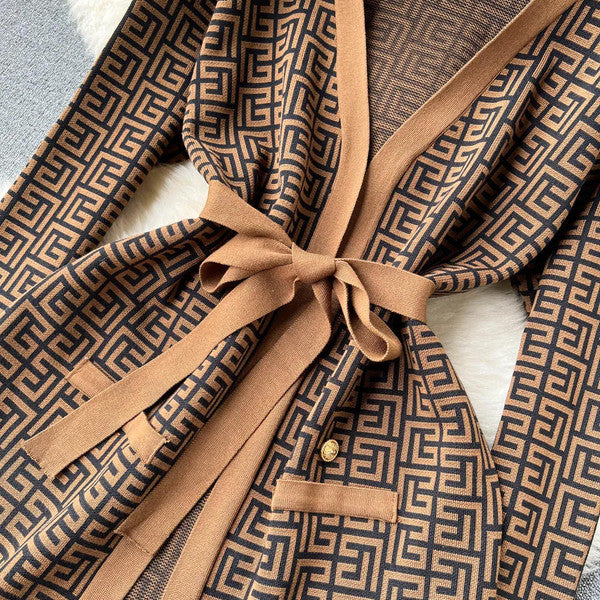 Luxe Geo Pattern Co-Ord