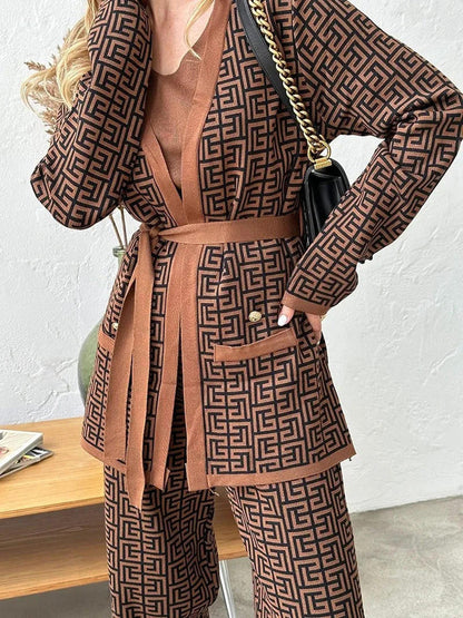 Luxe Geo Pattern Co-Ord