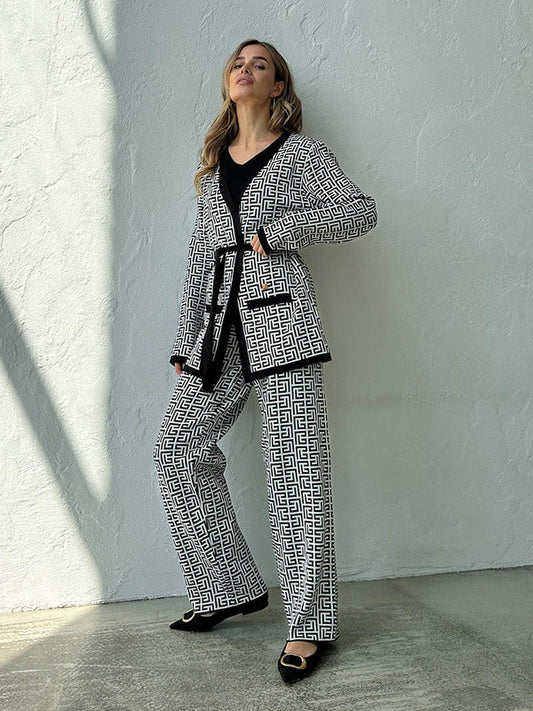 Luxe Geo Pattern Co-Ord