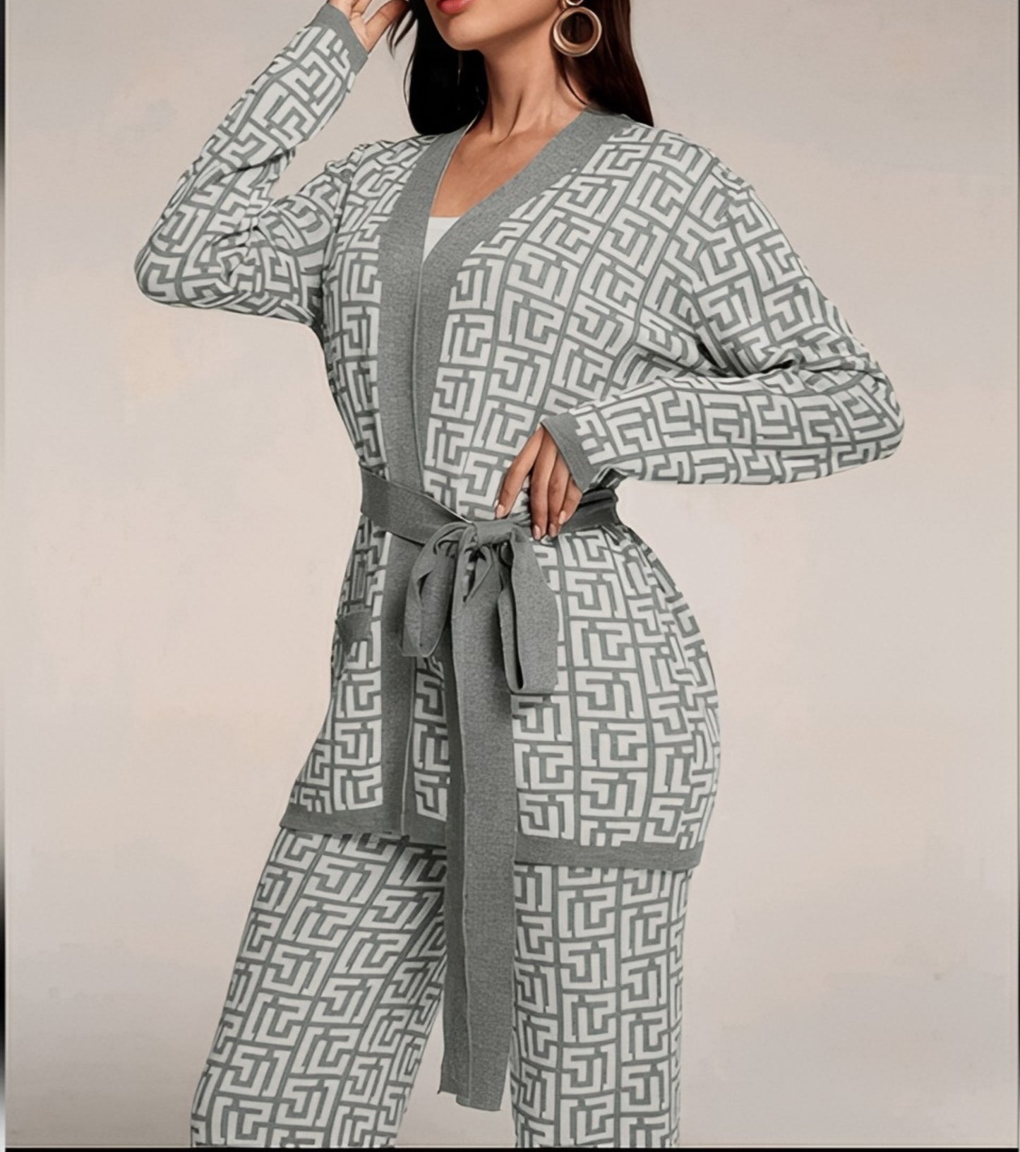 Luxe Geo Pattern Co-Ord